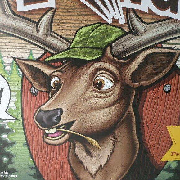 Hasbro Deer Pong Features Talking Deer Head and Music Bucky The Stag - Picture 3 of 10